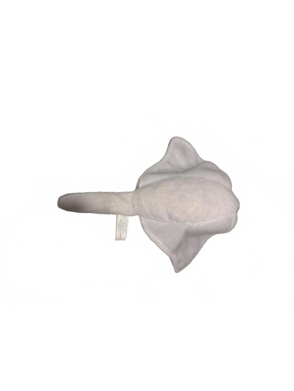 Wishpets Grey Stingray Plush Stuffed Animal Droopy Ray 2013 Blue Sparkle Eyes - Picture 5 of 8